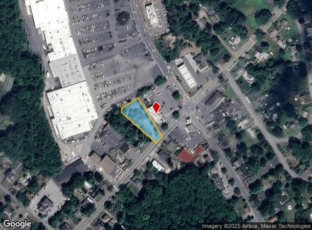  701 Church St, Whitinsville, MA Parcel Map