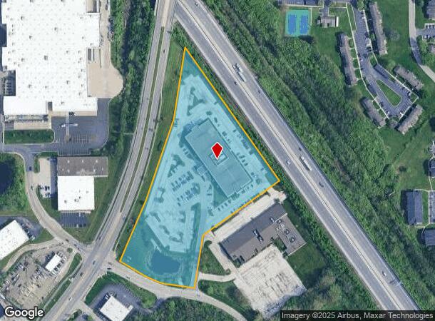 4880 Century Plaza Rd, Indianapolis, IN Parcel Map