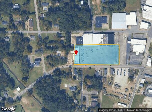 Cherry Dr, Lanett, AL Parcel Map