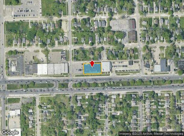  7047 E 8 Mile Rd, Warren, MI Parcel Map