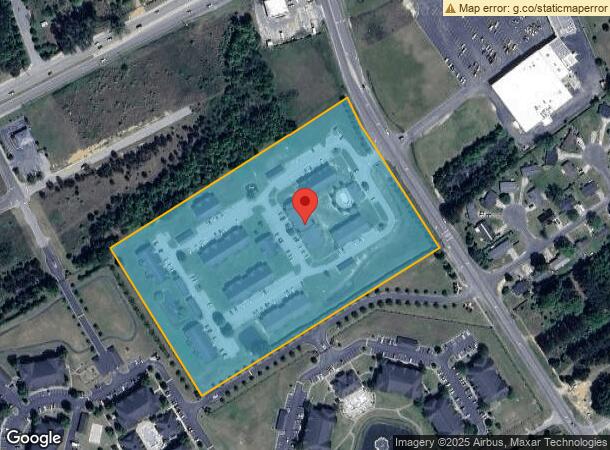  1184 Rim Rd, Fayetteville, NC Parcel Map