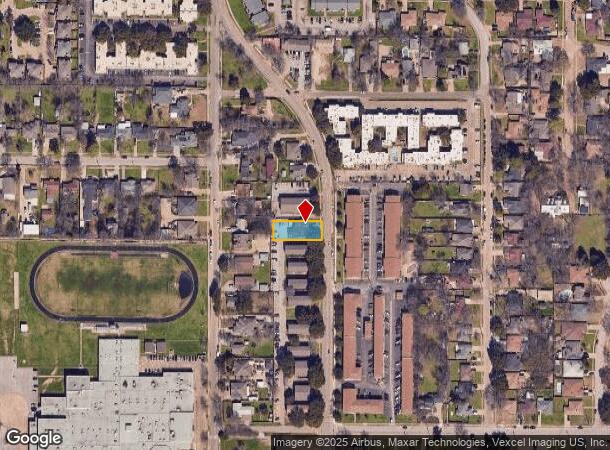  1123 N Nursery Rd, Irving, TX Parcel Map
