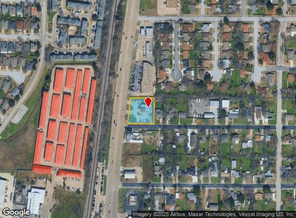  6400 Denton Hwy, Watauga, TX Parcel Map