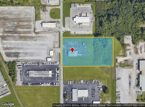  2545 Saint Johns Rd, Lima, OH Parcel Map