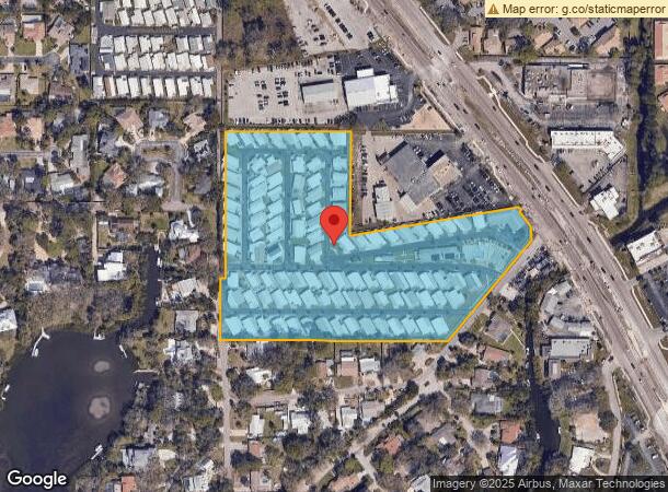  1919 Buccaneer Dr, Sarasota, FL Parcel Map