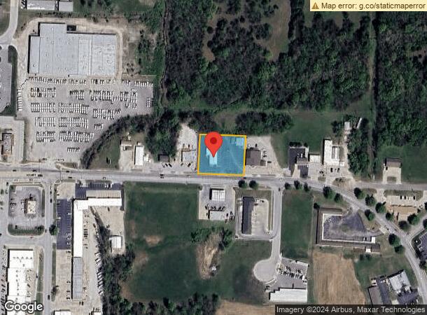  1804 N Commercial St, Harrisonville, MO Parcel Map