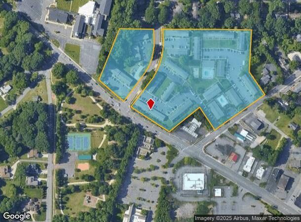  3530 Castleford Ct, Winston Salem, NC Parcel Map