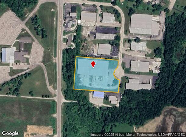 1701 Dalton Dr, New Carlisle, OH Parcel Map
