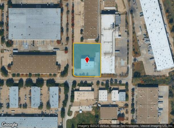  1401 Post N Paddock St, Grand Prairie, TX Parcel Map