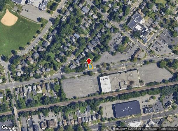 654 North Ave W, Westfield, NJ Parcel Map