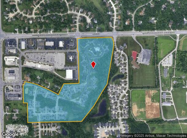 10210 Avalon Way, Fort Wayne, IN Parcel Map