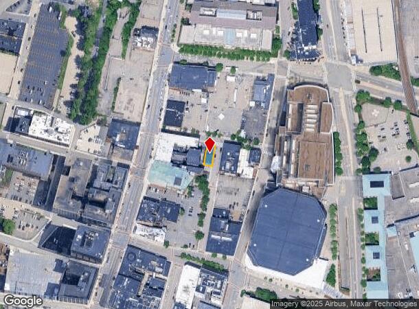  25 Exchange St, Worcester, MA Parcel Map