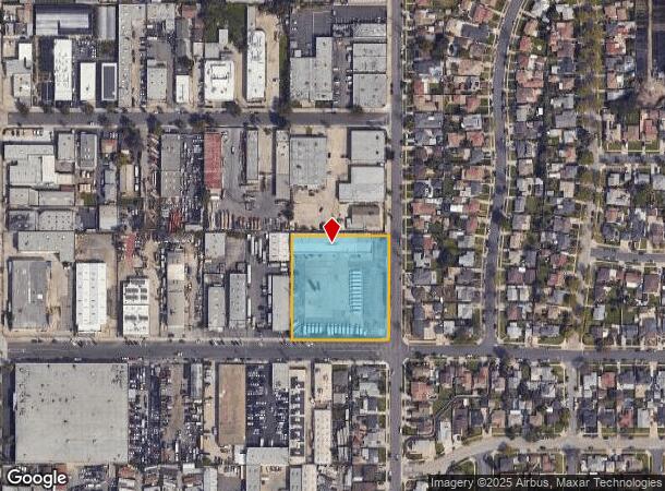  1215 W 132Nd St, Gardena, CA Parcel Map