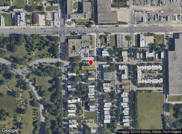 1230 S Fairfield Ave, Chicago, IL Parcel Map