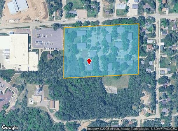 2800 W 4Th St, Sioux City, IA Parcel Map