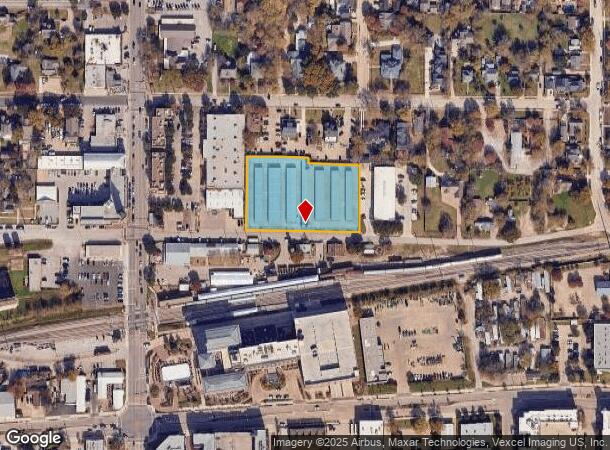 131 E Hudgins St, Grapevine, TX Parcel Map