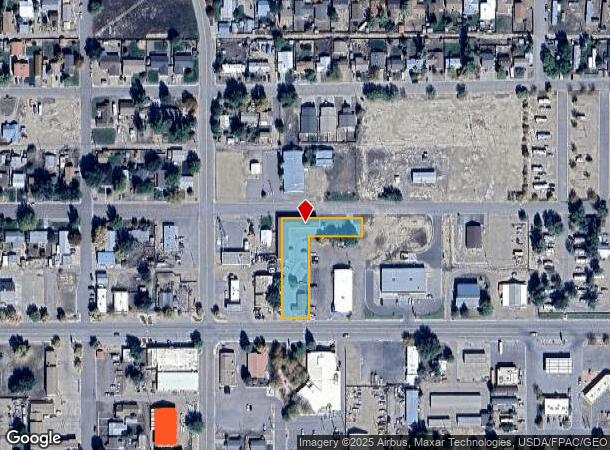 206 E Main St, Rangely, CO Parcel Map