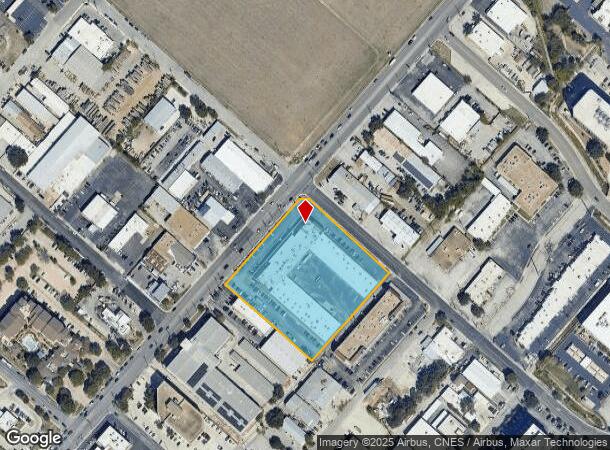  8800 Broadway, San Antonio, TX Parcel Map
