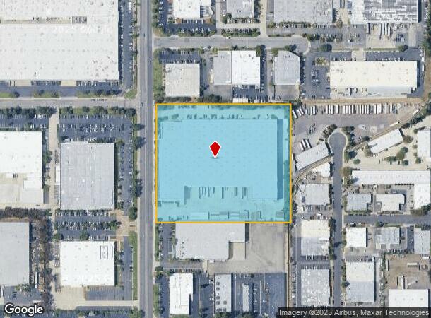 4150 N Palm St, Fullerton, CA Parcel Map