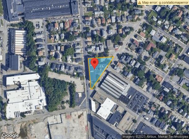  1080 Main St, Pawtucket, RI Parcel Map