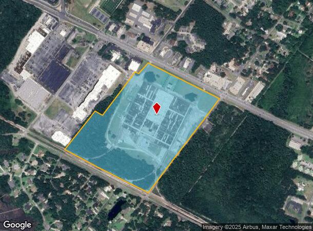  2433 Osborne Rd, Saint Marys, GA Parcel Map