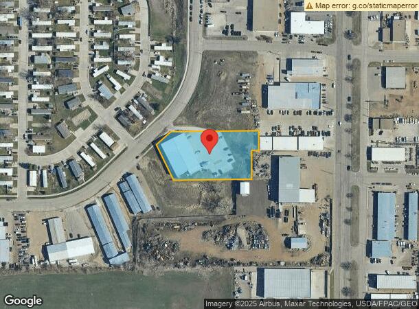  1805 Park Ave, Bismarck, ND Parcel Map