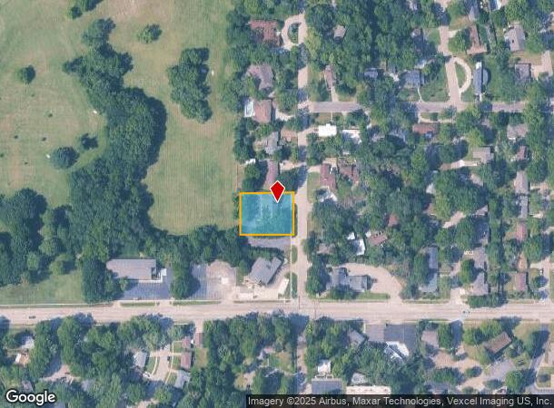 2887 Sw Macvicar Ave, Topeka, KS Parcel Map