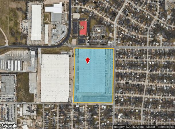  1000 Terminal Rd, Fort Worth, TX Parcel Map
