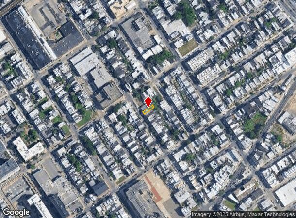 2005 E Sergeant St, Philadelphia, PA Parcel Map