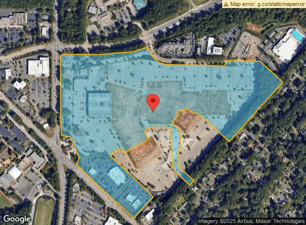  1105 Walnut St, Cary, NC Parcel Map