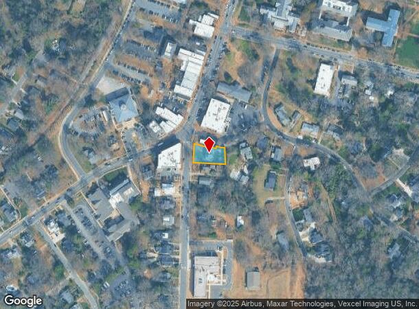  203 South St, Davidson, NC Parcel Map