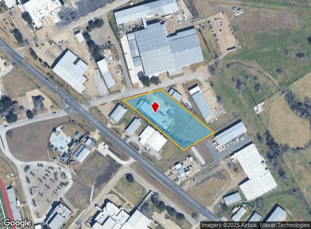  1910 E Tom Green St, Brenham, TX Parcel Map