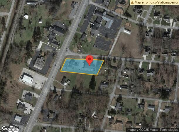  1601 Mcarthur St, Manchester, TN Parcel Map