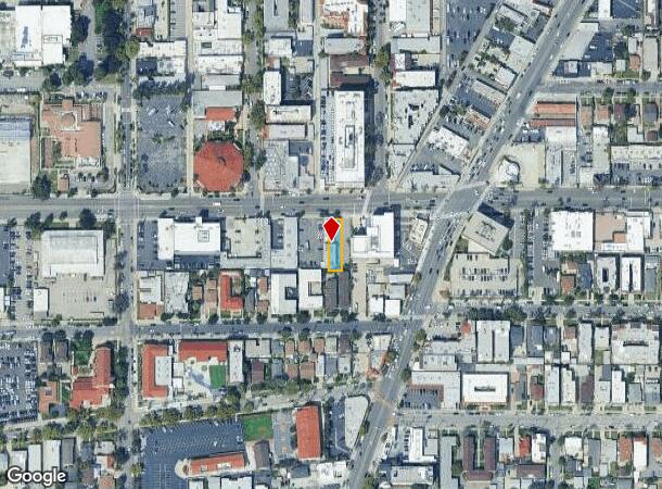  416 E Colorado St, Glendale, CA Parcel Map