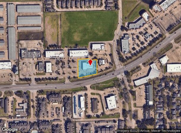 9605 Broadway St, Pearland, TX Parcel Map