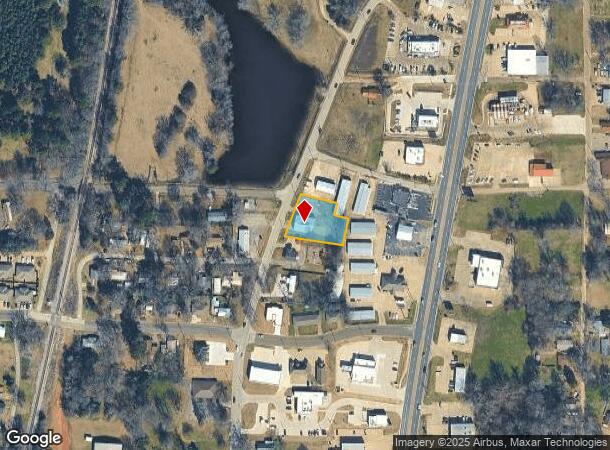  1211 Titus St, Gilmer, TX Parcel Map