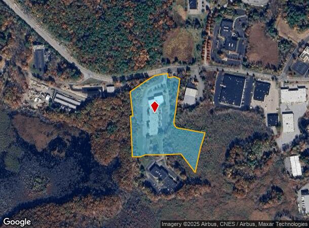 115 Flanders Rd, Westborough, MA Parcel Map