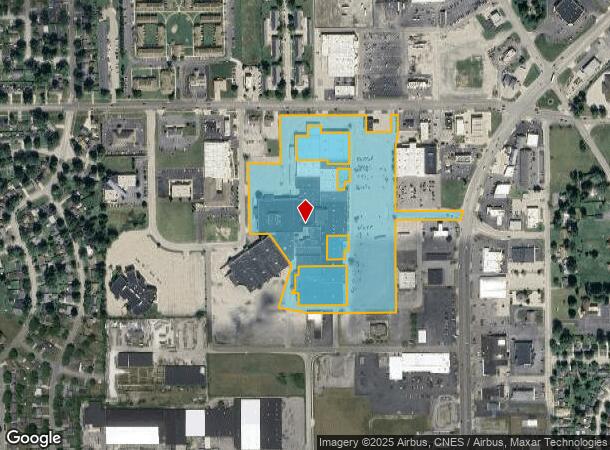  1129 N Baldwin Ave, Marion, IN Parcel Map