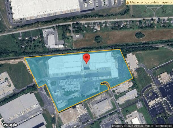  1621 Industrial Dr, Carlisle, PA Parcel Map