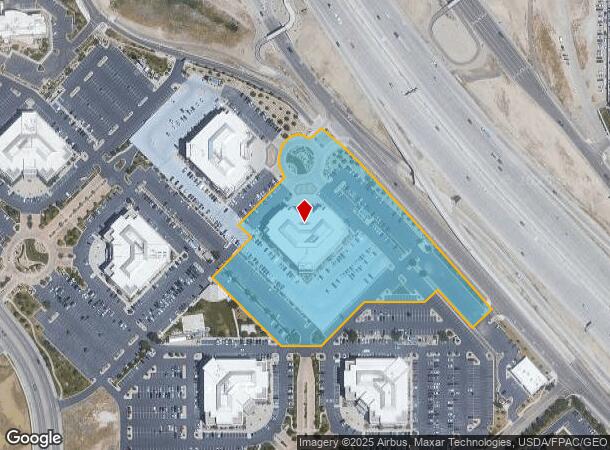 3301 N Thanksgiving Way, Lehi, UT Parcel Map