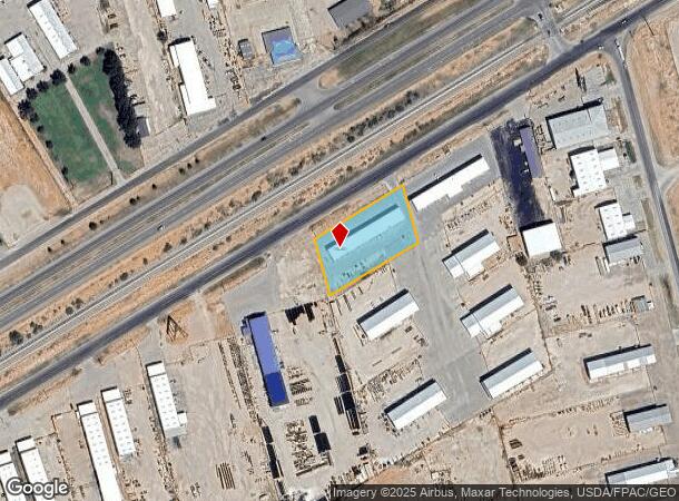  7601 W Industrial Ave, Midland, TX Parcel Map