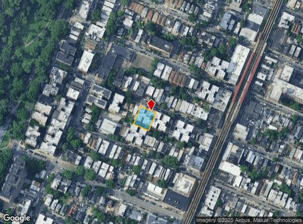 654 E 224Th St, Bronx, NY Parcel Map