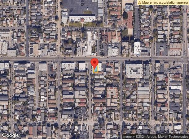  4100 E Anaheim St, Long Beach, CA Parcel Map