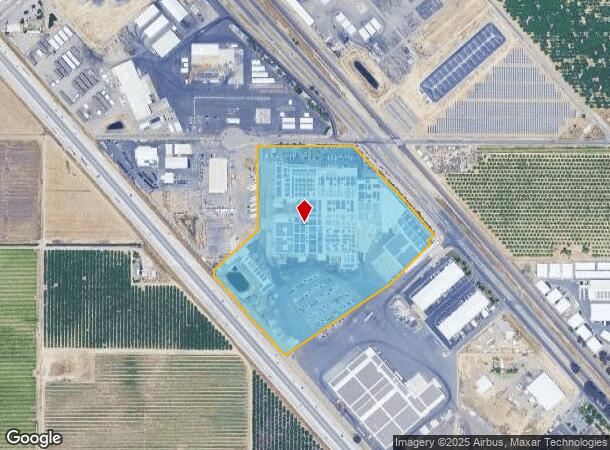 416 E South Ave, Fowler, CA Parcel Map