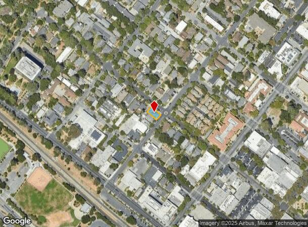  183 Everett Ave, Palo Alto, CA Parcel Map