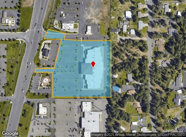  12622 N Division St, Spokane, WA Parcel Map