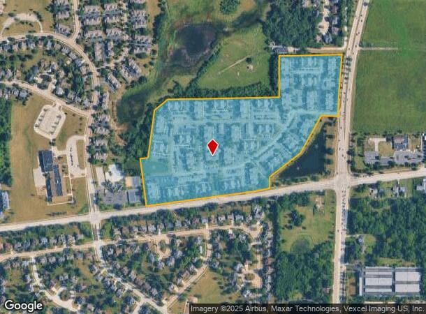 2800 Pontiac Ct, Aurora, IL Parcel Map