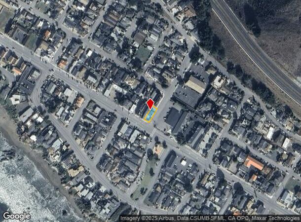  119 S Park Ave, Cayucos, CA Parcel Map