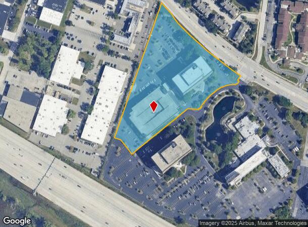  95 W Algonquin Rd, Arlington Heights, IL Parcel Map