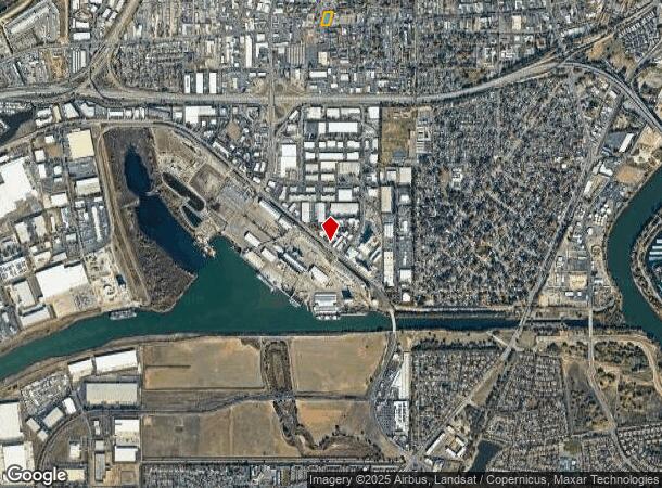  2500 W Capitol Ave, West Sacramento, CA Parcel Map